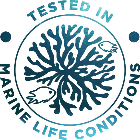 Tested in marine life conditions
